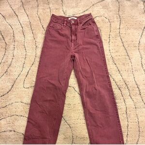 PacSun Dark Pink Jeans 23”